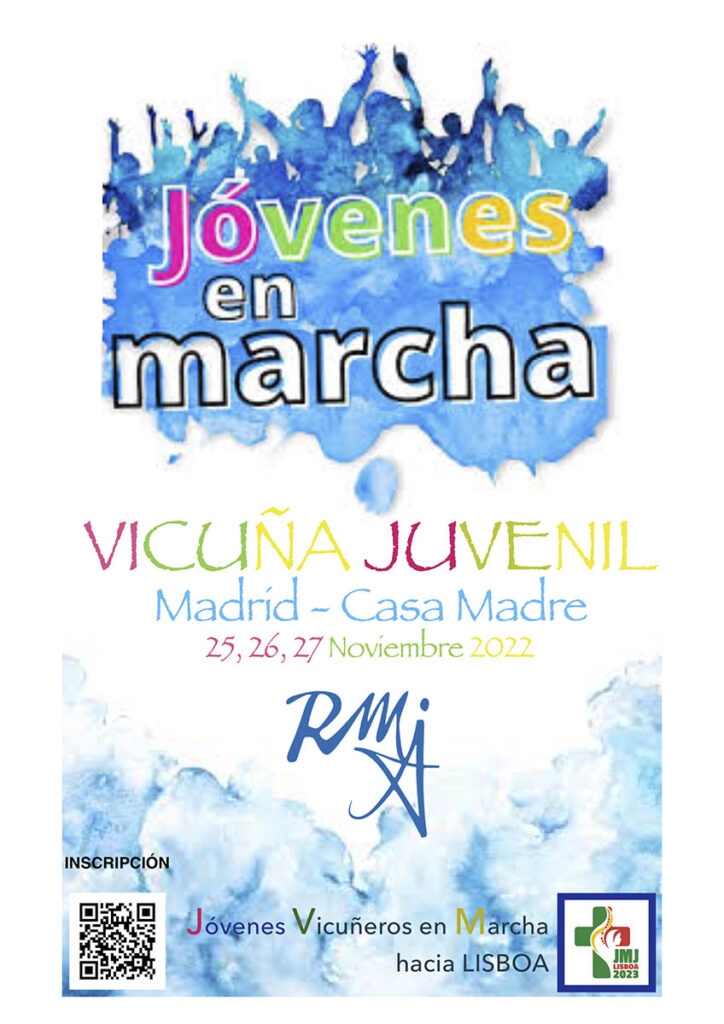 Cartel encuentro juvenil Vicuña 22